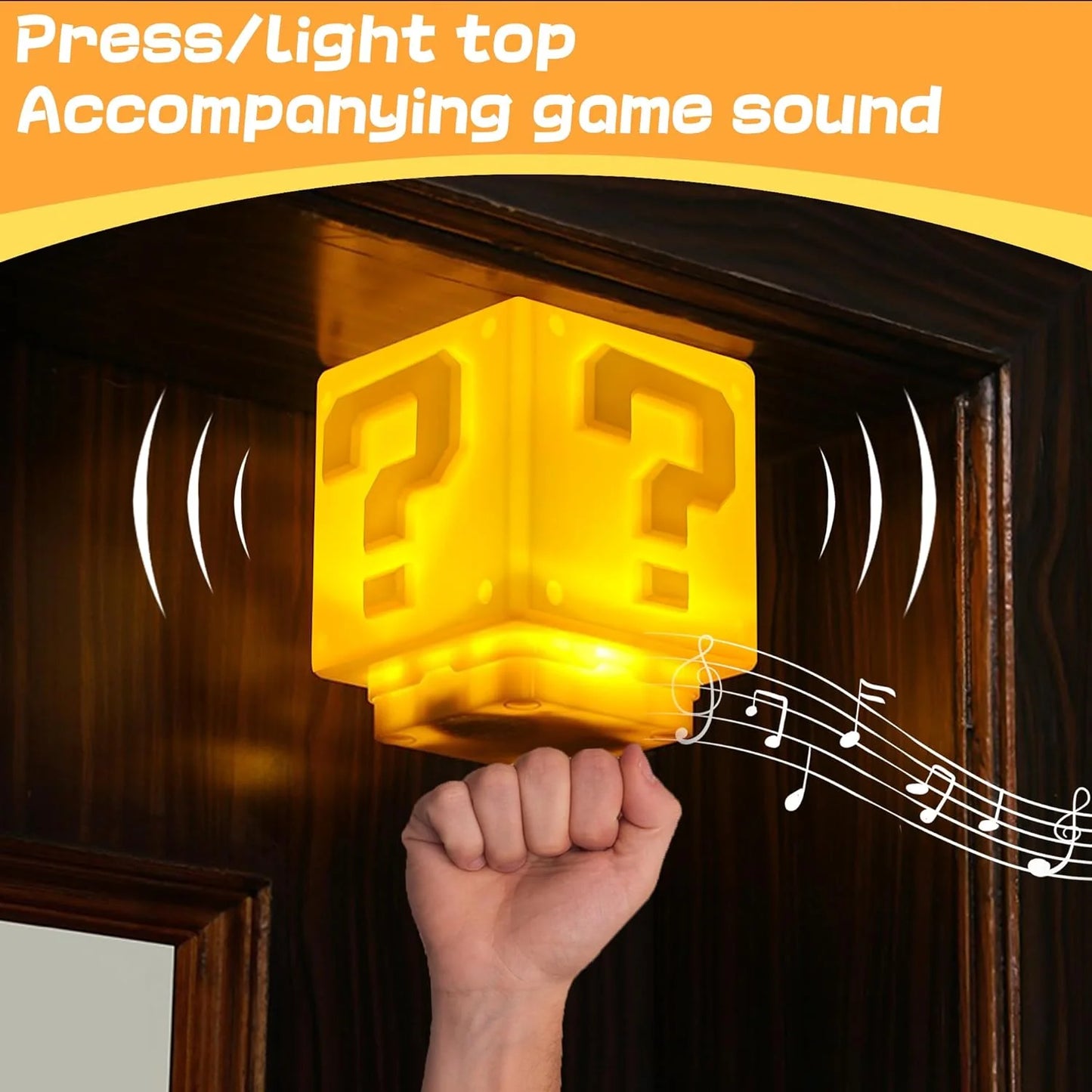 MARIO Themed Night Light with Sound Effects